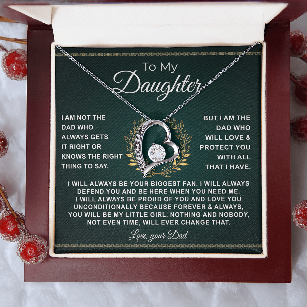 My Little Girl Always and Forever – A Gift from Dad ShineOn Fulfillment