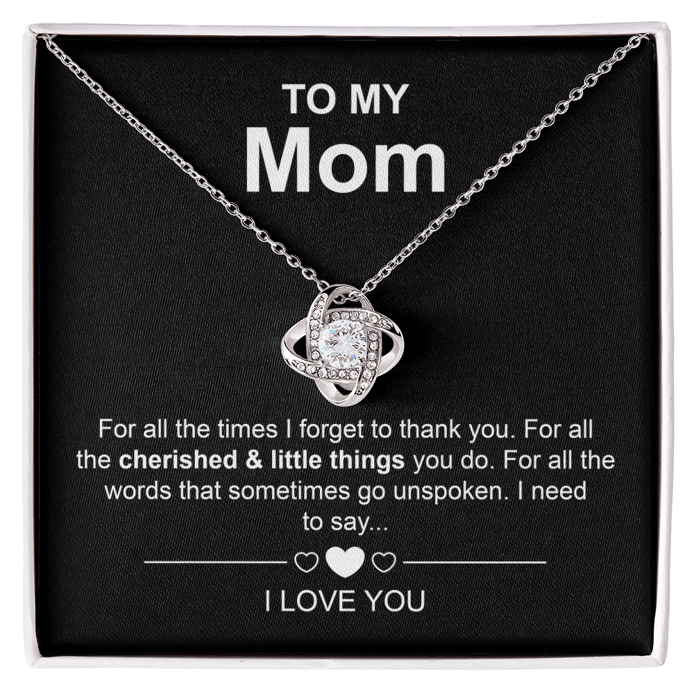 My Heart Speaks ‘I Love You' – Mother's Necklace ShineOn Fulfillment