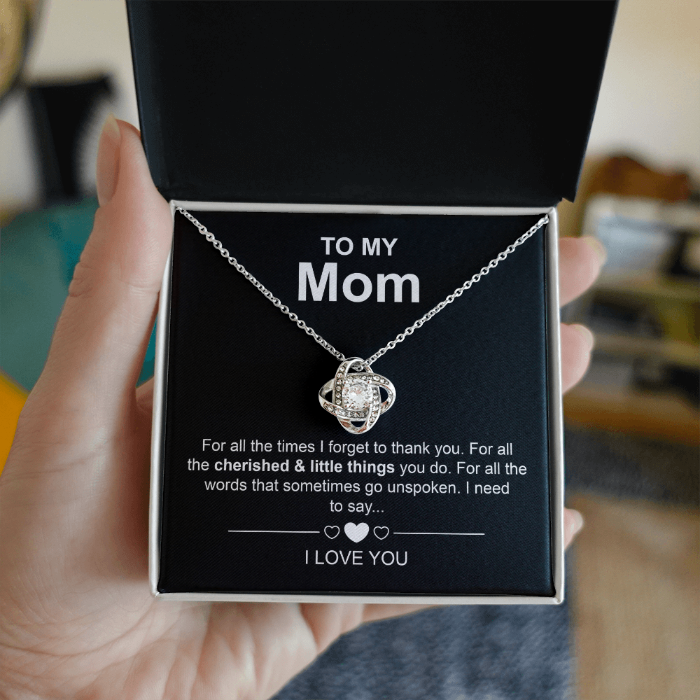 My Heart Speaks ‘I Love You' – Mother's Necklace ShineOn Fulfillment