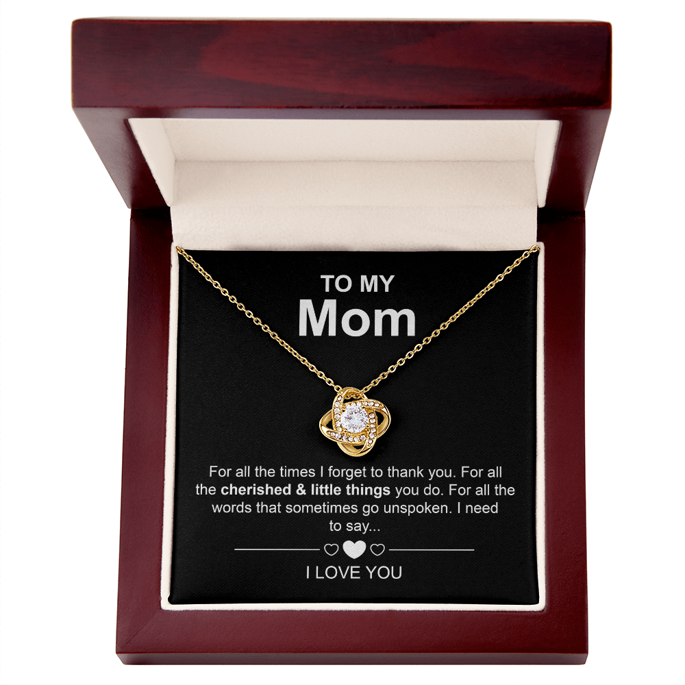 My Heart Speaks ‘I Love You' – Mother's Necklace ShineOn Fulfillment