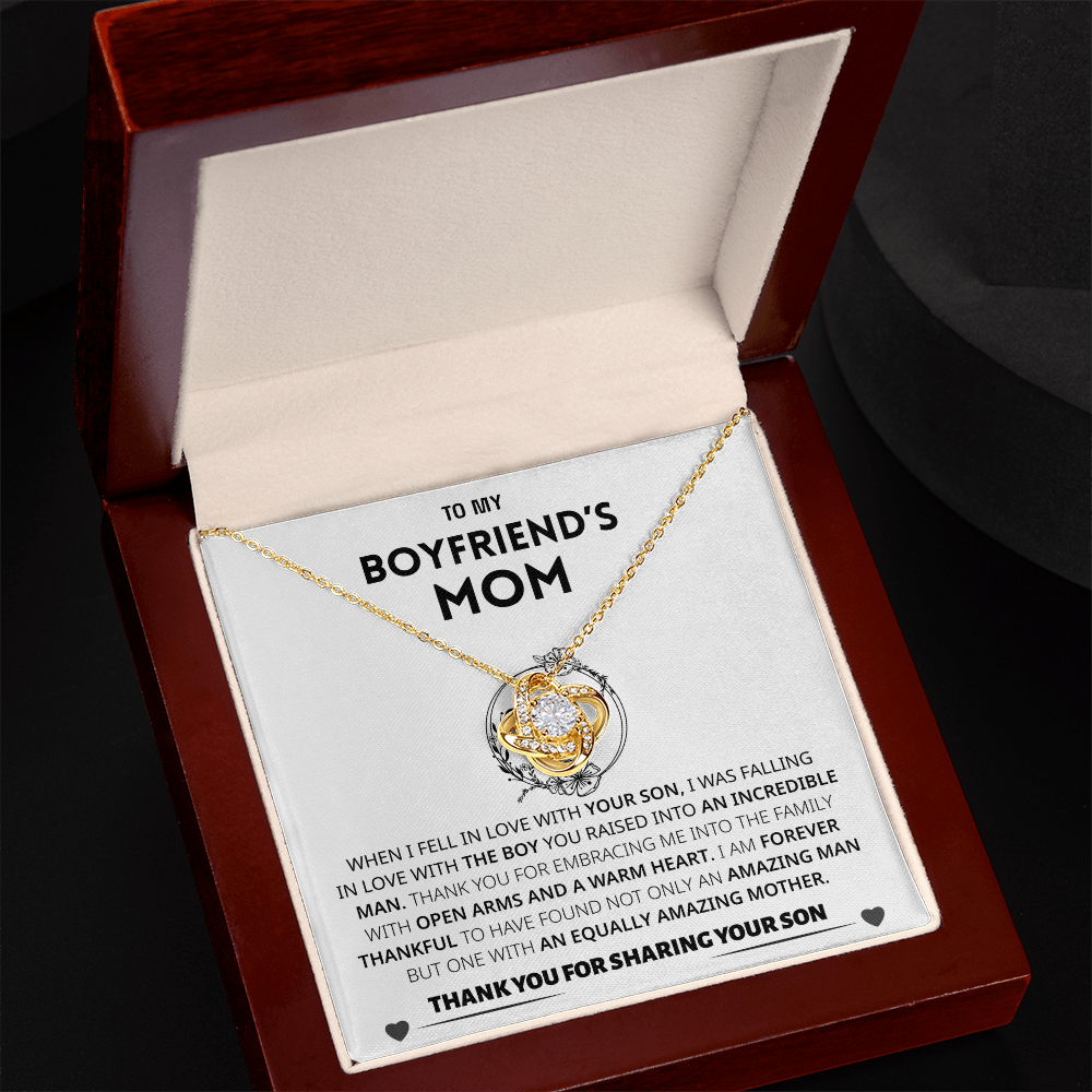 Grateful for the Amazing Son You Raised - Gift for Boyfriend's Mom ShineOn Fulfillment