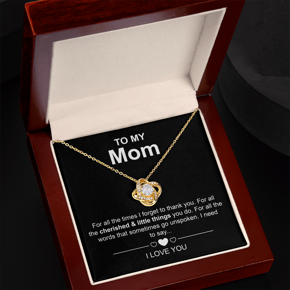 My Heart Speaks ‘I Love You' – Mother's Necklace ShineOn Fulfillment