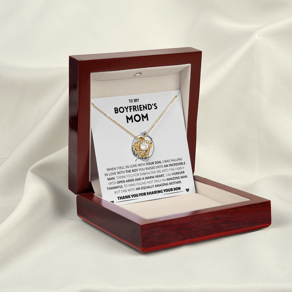 Grateful for the Amazing Son You Raised - Gift for Boyfriend's Mom ShineOn Fulfillment