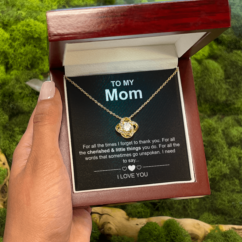 My Heart Speaks ‘I Love You' – Mother's Necklace ShineOn Fulfillment