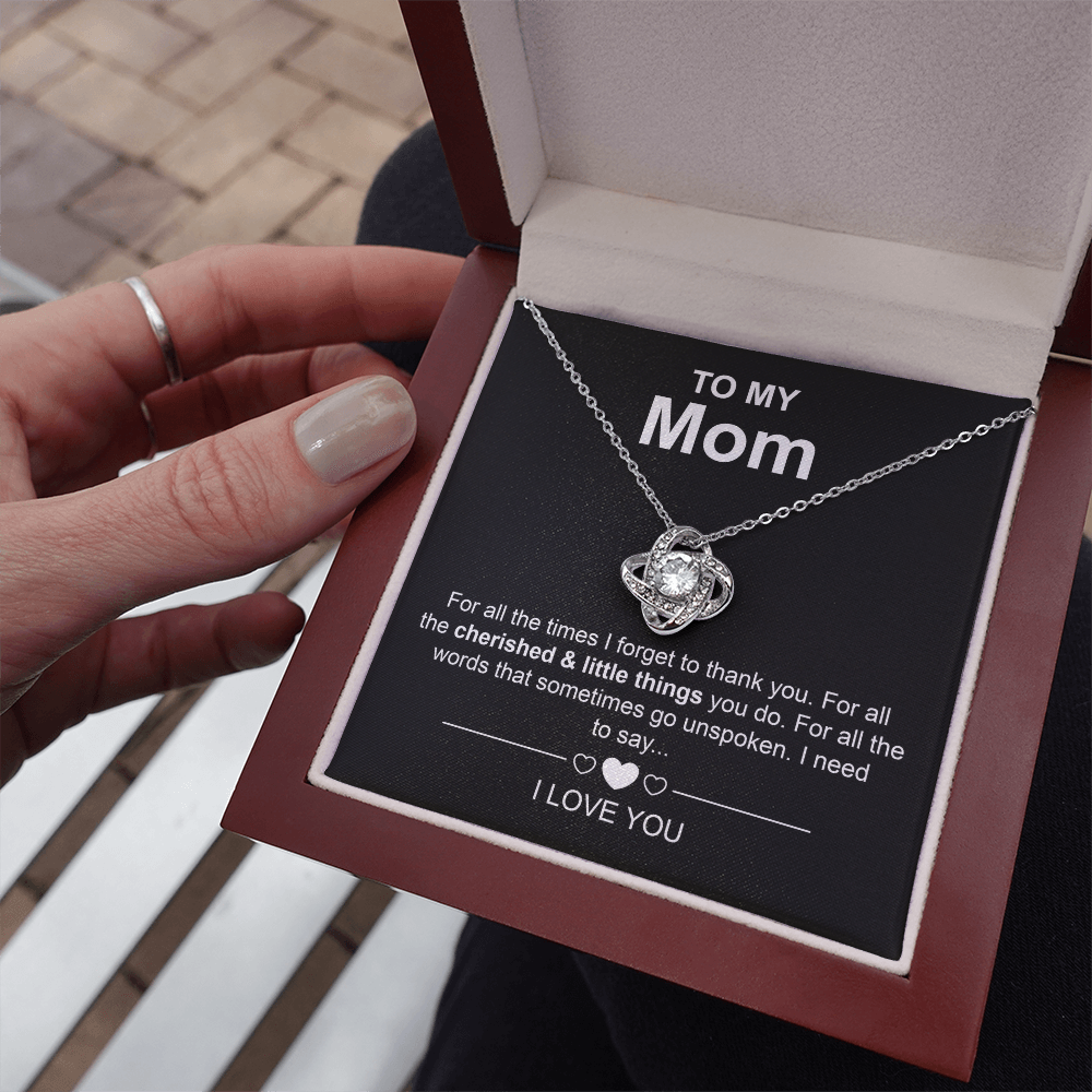 My Heart Speaks ‘I Love You' – Mother's Necklace ShineOn Fulfillment