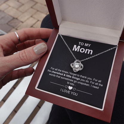My Heart Speaks ‘I Love You' – Mother's Necklace ShineOn Fulfillment
