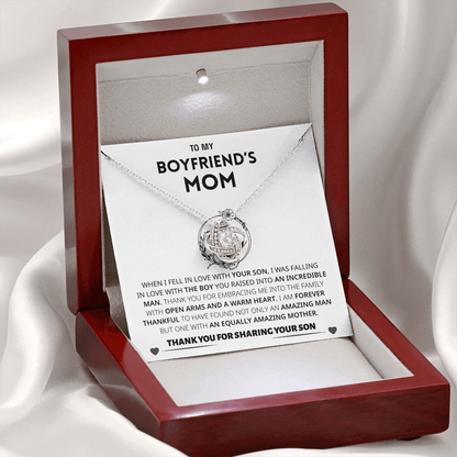Grateful for the Amazing Son You Raised - Gift for Boyfriend's Mom ShineOn Fulfillment