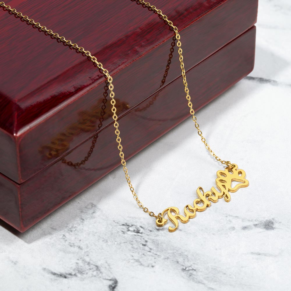 If i could tell you how much i love you - Pawfect Love Necklace ShineOn Fulfillment