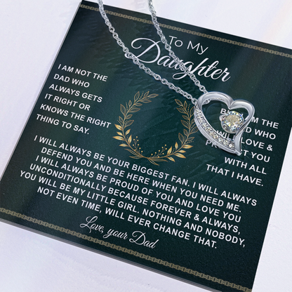 My Little Girl Always and Forever – A Gift from Dad ShineOn Fulfillment