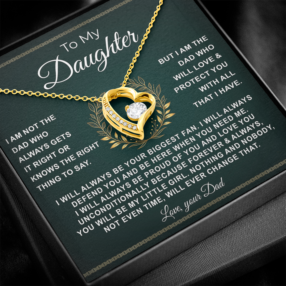 My Little Girl Always and Forever – A Gift from Dad ShineOn Fulfillment